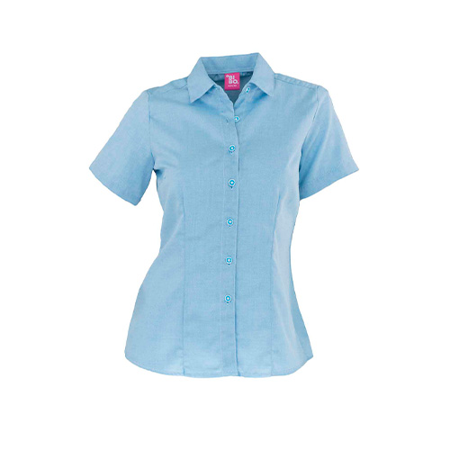 CAMISA BBO MÁLAGA DAMA MANGA CORTA - Artículos Promocionales MAS RECIO